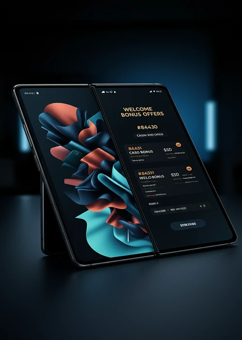 The sleek and modern interface of Roospin Casino displaying a selection of popular online pokies and a prominent welcome bonus offer